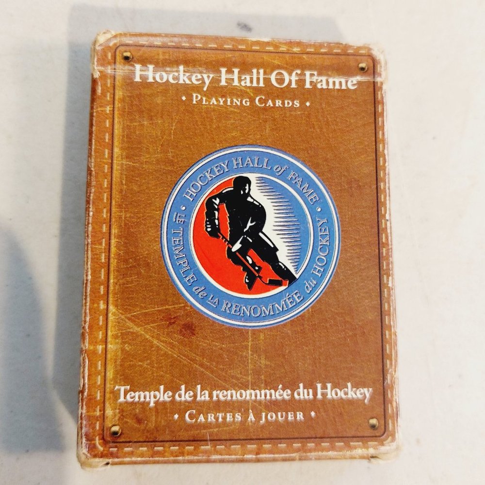 Vtg Hockey Hall of Fame Playing Cards